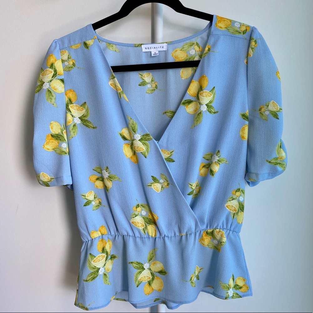 Socialite Lemon Top | Medium